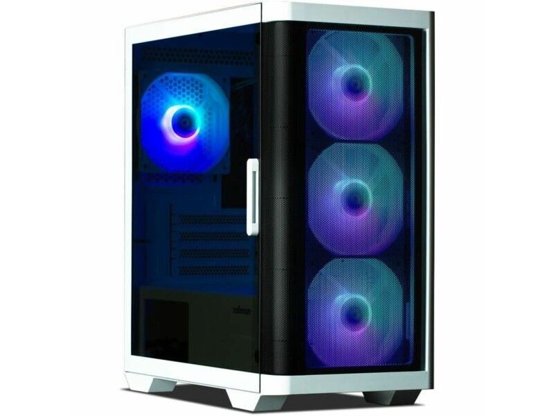 Semi Wieża ATX Zalman M4 Biały Czarny