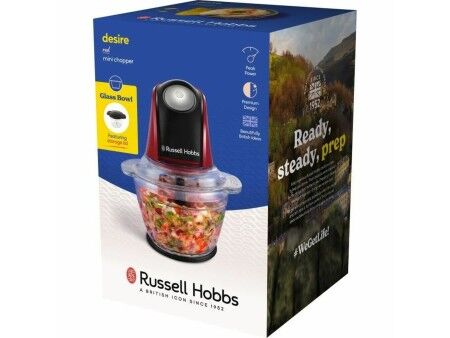 Młynek do Mięsa Russell Hobbs Desire Red Czerwony Plastikowy 200 W 1 L