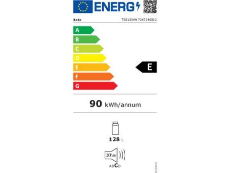 Lodówka BEKO TSE1524N Biały