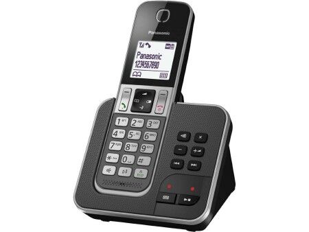 Telefon Bezprzewodowy Panasonic KX-TGD320FRG Biały Czarny Szary
