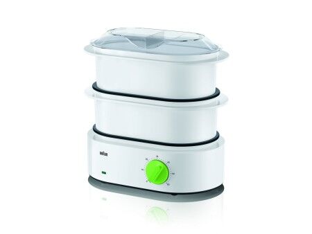 Parowar Braun FS 3000 850 W Biały/Zielony Biały Poliwęglany 850 W