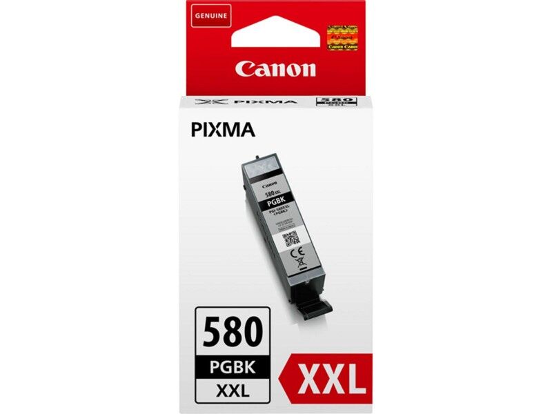 Oryginalny Wkład Atramentowy Canon PGI-580PGBK XXL Czarny