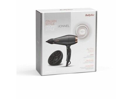 Suszarka do Włosów Babyliss 6719DE 2200 W 2200 W Czarny Szary