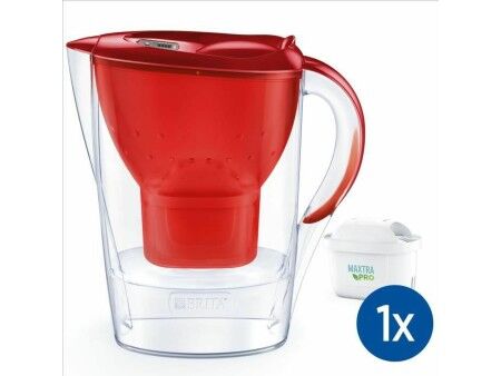 Dzbanek Filtrujący Brita Marella Czerwony 2,4 L