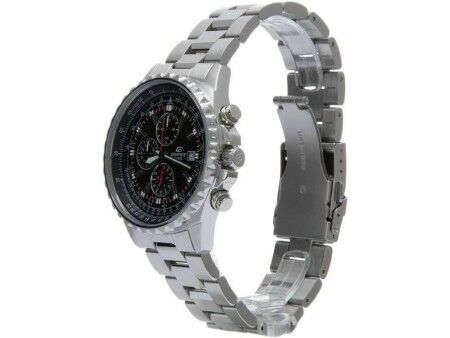 Zegarek Męski Casio EF-527D-1AVEF Czarny Szary Srebrzysty
