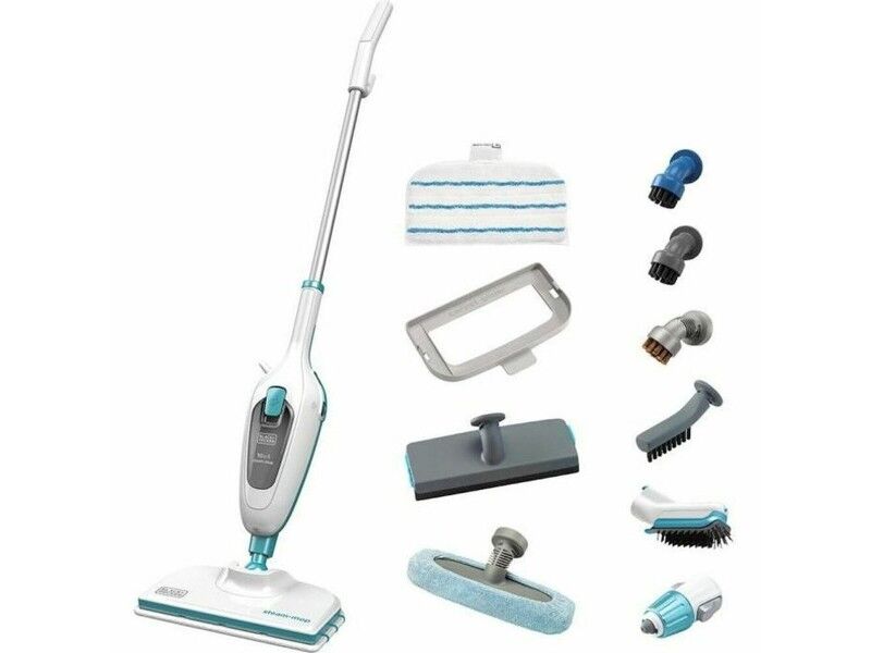 Mop Parowy Black & Decker FSMH13E10-QS 380 ml 1300 W