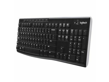 Klawiatura Bezprzewodowa Logitech Francuski Czarny AZERTY