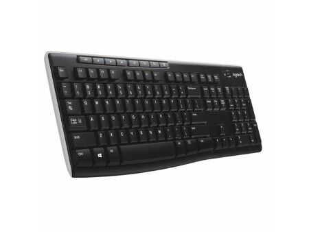 Klawiatura Bezprzewodowa Logitech Francuski Czarny AZERTY