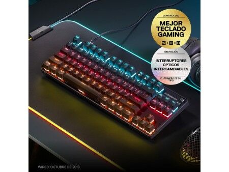 Klawiatura do Gier/ OR: Klawiatura Gamingowa SteelSeries Apex 9 TKL AZERTY
