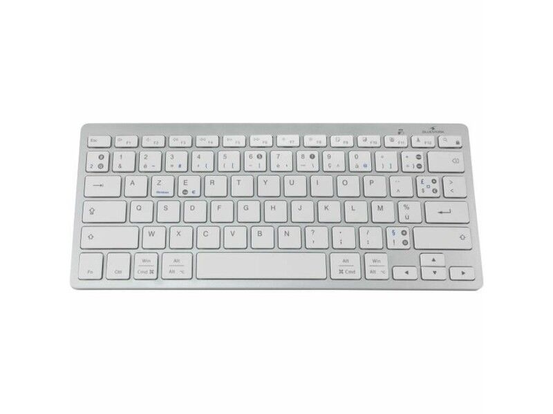 Klawiatura Bluetooth Bluestork KB-MINI-PC-MAC/FR Azerty Francuski Biały
