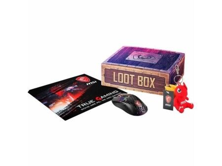 Myszka Bezprzewodowa MSI Loot Box 1 Czarny