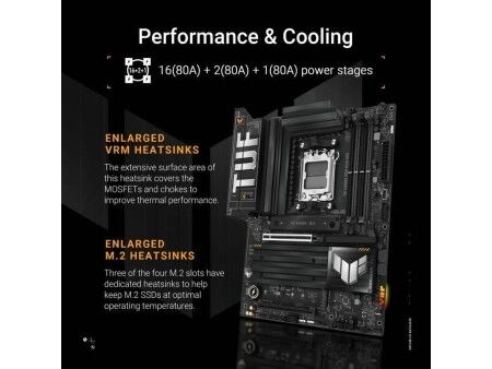 Płyta główna Asus TUF GAMING X870-PLUS WIFI AMD AM5 AMD