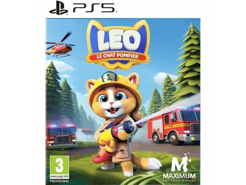 Gra wideo na PlayStation 5 Just For Games Leo The Firefighter Cat