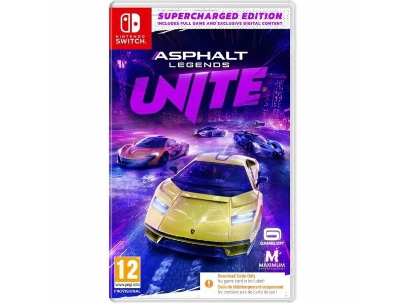 Gra wideo na Switcha Just For Games Asphalt Legends Unite Supercharged