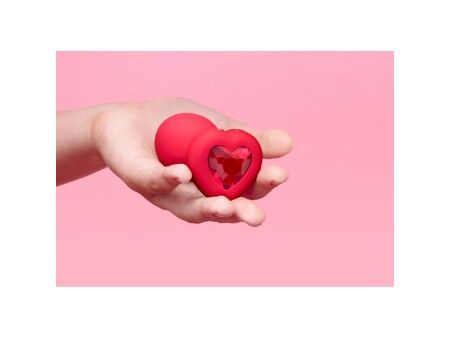 Wibrator B-Vibe Heart Czerwony