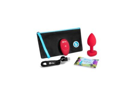 Wibrator B-Vibe Heart Czerwony