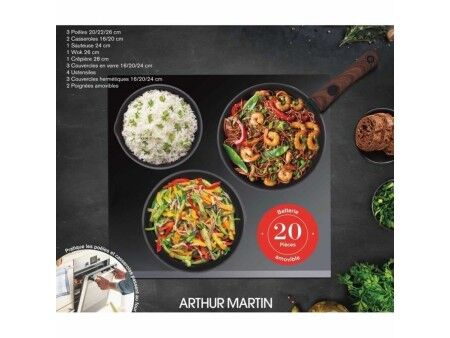 Garnki Arthur Martin 20 Części