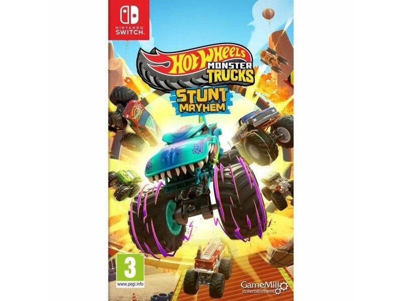 Gra wideo na Switcha Just For Games Hot Wheels Monster Trucks Stunt Mayhem