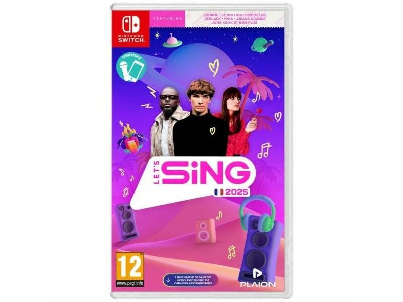 Gra wideo na Switcha KOCH MEDIA Let's Sing 2025