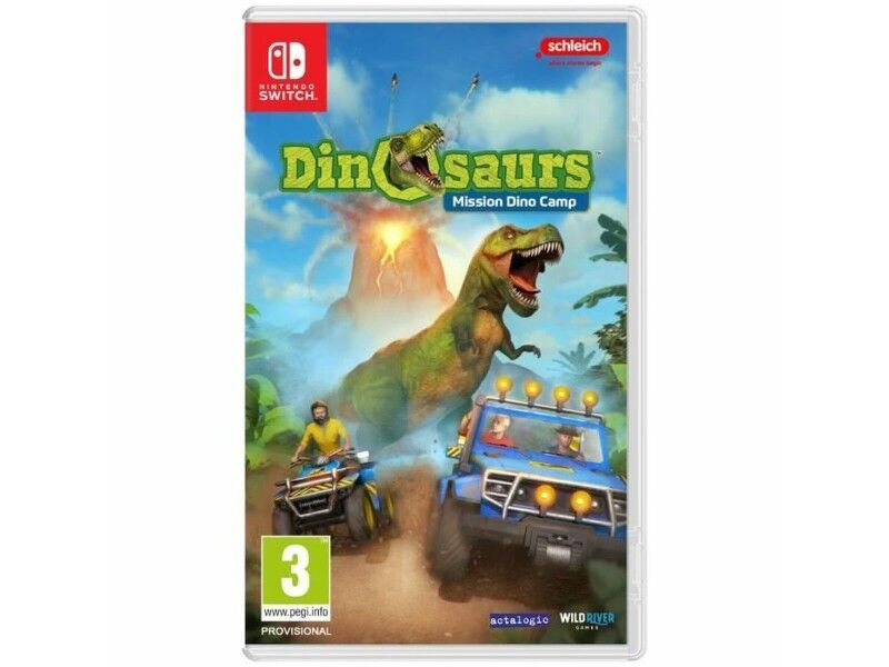Gra wideo na Switcha Schleich Dinosaurs: Mission Dino Camp (EN)