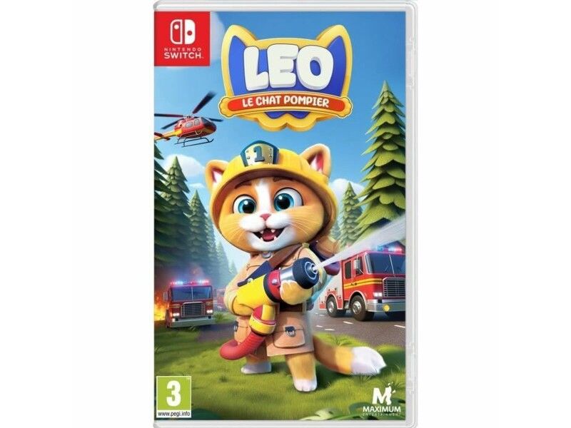 Gra wideo na Switcha Just For Games Leo: Le Chat Pompier