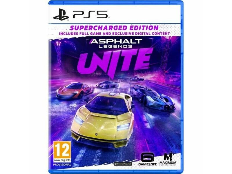 Gra wideo na PlayStation 5 Just For Games Asphalt Legends UNITE Supercharged Edition