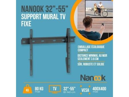 Uchwyt na TV Nanook Ultra Flat 32" 55"