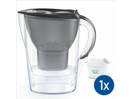 Dzbanek Filtrujący Brita Carafe Marella Grafit Plastikowy 2,4 L