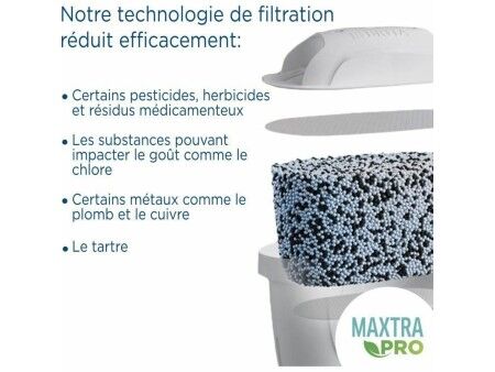 Dzbanek Filtrujący Brita Carafe Marella Grafit Plastikowy 2,4 L