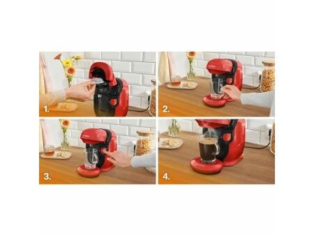 Ekspres do Kawy na Kapsułki BOSCH TAS113E Czarny rouge 1400 W 700 ml