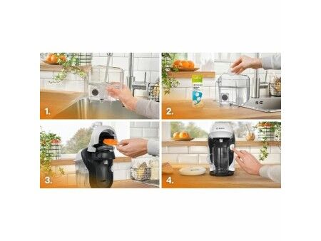 Ekspres do Kawy na Kapsułki BOSCH TAS114E Biały 1400 W 700 ml