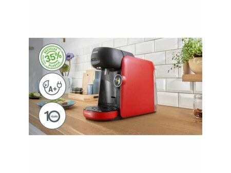 Ekspres do Kawy na Kapsułki BOSCH TAS163E T16 Finesse Czarny Czerwony rouge 1400 W 700 ml