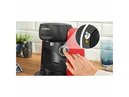 Ekspres do Kawy na Kapsułki BOSCH TAS163E T16 Finesse Czarny Czerwony rouge 1400 W 700 ml