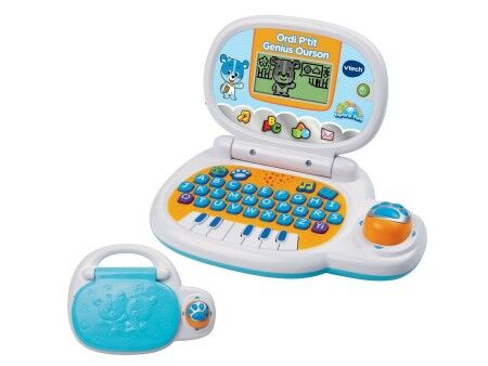 Komputer przenośny Vtech Genius Blue Bear 26 x 5,5 x 19,7 cm Gra edukacyjna FR
