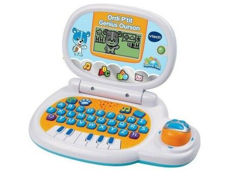 Komputer przenośny Vtech Genius Blue Bear 26 x 5,5 x 19,7 cm Gra edukacyjna FR