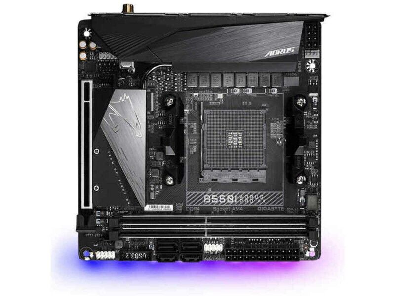 Płyta główna Gigabyte B550I AORUS PRO AX mATX AM4     AMD AM4 AMD AMD B550  