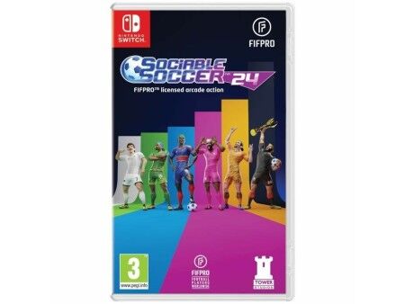 Gra wideo na Switcha Just For Games Sociable Soccer 24 (FR)