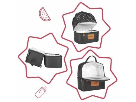 Torba termiczna Badabulle Pick & Go Czarny