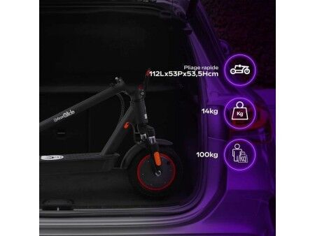 Skuter elektryczny Urbanglide 100 MAX Czarny 350 W 25 km/h