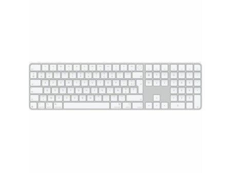 Klawiatura Apple MXK73F/A Angielski Biały AZERTY