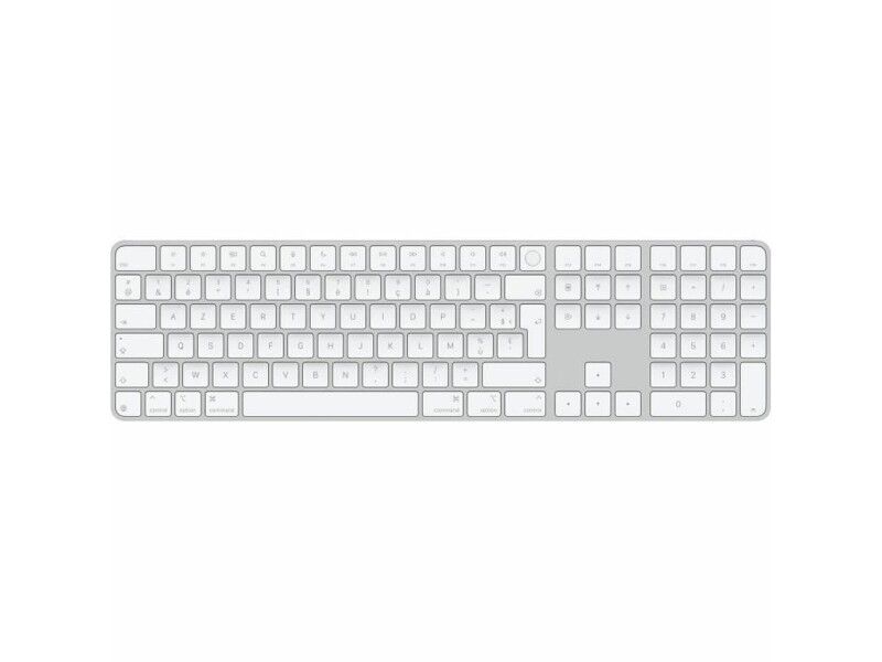 Klawiatura Apple MXK73F/A Angielski Biały AZERTY