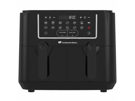 Frytkownica na gorące powietrze Continental Edison Czarny 2400 W 9 L