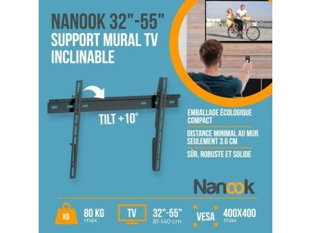Uchwyt na TV Nanook Tilting 32" 55"