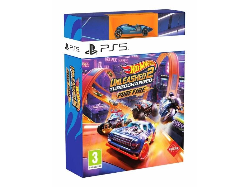 Gra wideo na PlayStation 5 Milestone Hot Wheels Unleashed 2: Turbocharged - Pure Fire Edition (FR)