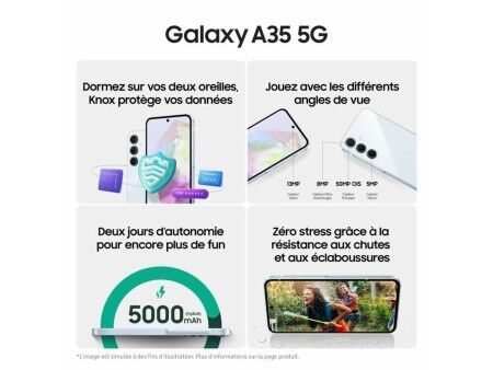 Smartfony Samsung 6 GB RAM 128 GB Niebieski