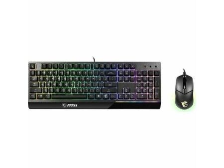 Klawiatura i Myszka MSI VIGOR GK30 COMBO Czarny