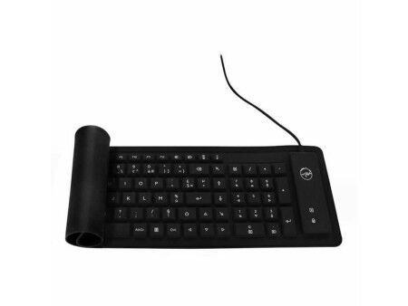Klawiatura Mobility Lab ML300559 AZERTY Walcowanie Czarny