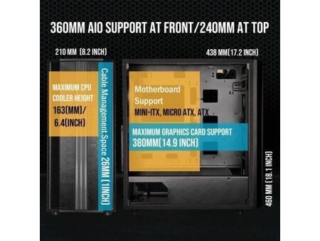 Semi Wieża ATX BitFenix