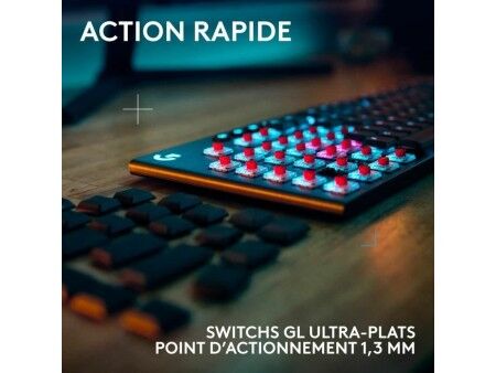 Klawiatura Bezprzewodowa Logitech G915 X Czarny AZERTY