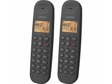 Telefon Stacjonarny Logicom DECT ILOA 255T DUO Czarny